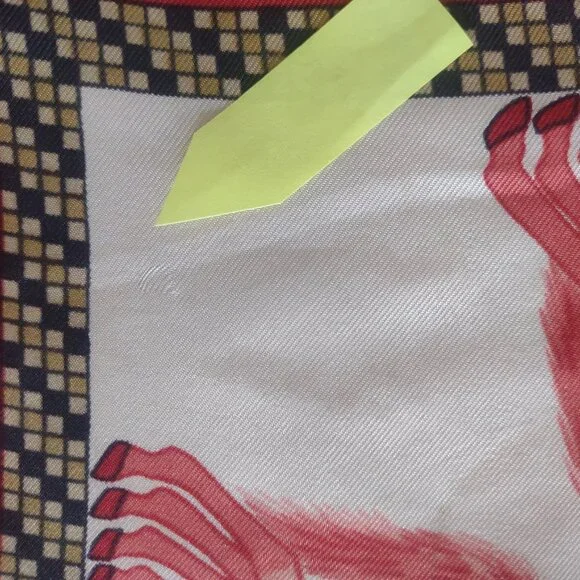 Hermès Silk Scarf Harnais Français 90cm Vintage - Picture 9 of 16